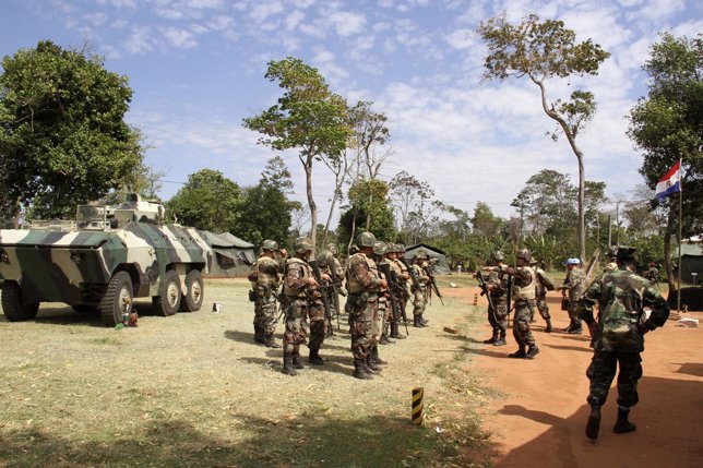 Patrullas militares realizan operativos para capturar a miembros de EPP