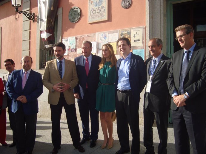 Algunos de los asistentes al Congreso Europarc-España