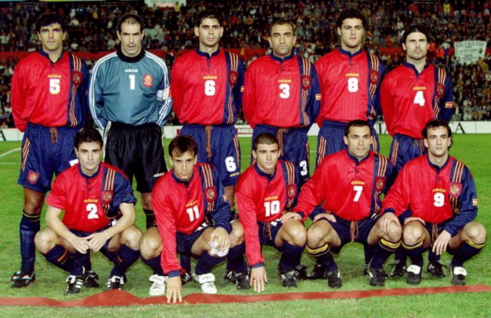 La selección española de 1998