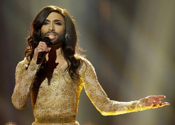 Conchita Wurst, ganadora del festival de Eurovisión 2014