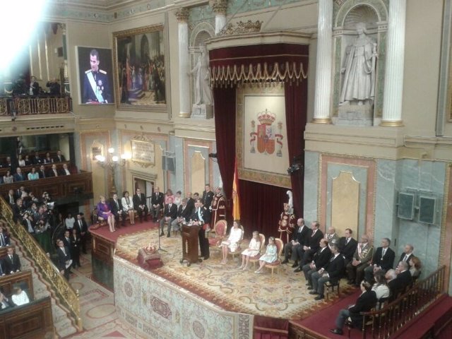 Felipe VI pronuncia su discurso de proclamación