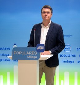 El portavoz del Grupo Popular en el Parlamento de Andalucía, Carlos Rojas