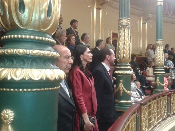 Familiares de doña Letizia en la proclamación