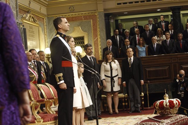 Proclamación de Felipe VI en el Congreso