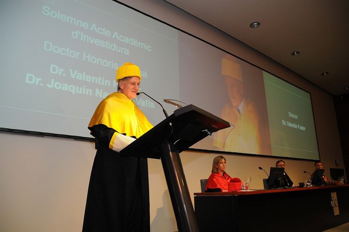 Valentí Fuster en la UIC