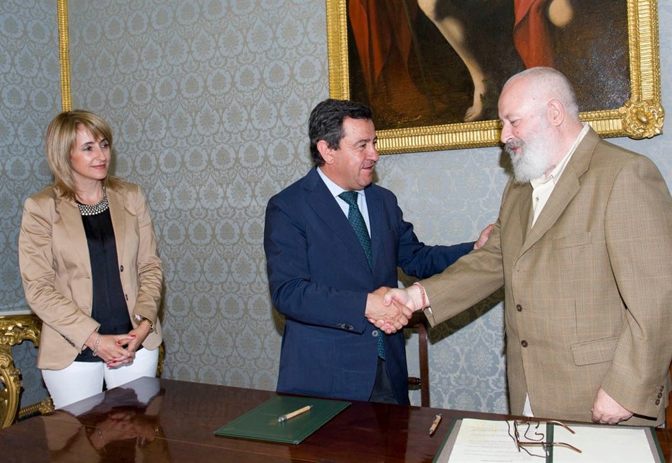 El pintor Manuel Caballero dona 26 obras a la Diputación gaditana
