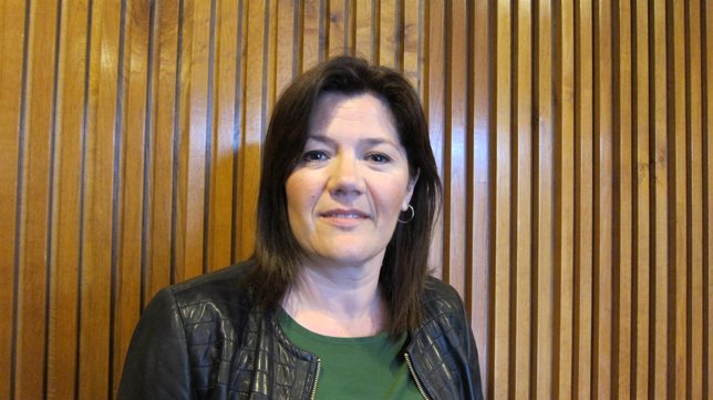 Carmen Martínez, diputada de CHA