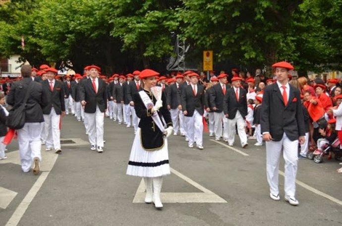 Alarde tradicional de Irun