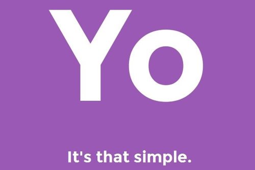 Yo, la aplicacion más simple de mensajería