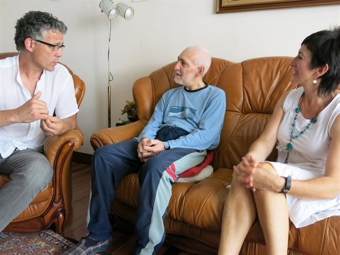 Amaiur con Uribetxeberria