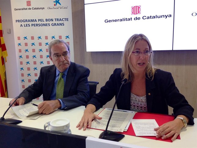 Presentación de una campaña contra el maltrato a ancianos