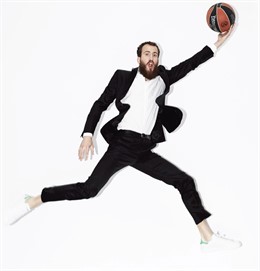 Sergio Rodríguez posa para Vogue