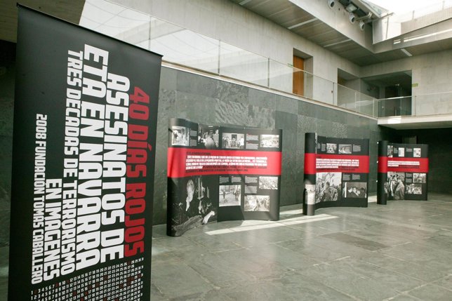 Exposición en recuerdo a las víctimas del terrorismo.