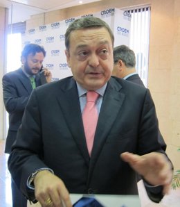 El presidente de CROEM, José María Albarracín