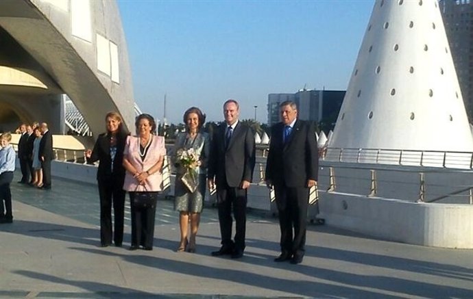 LA Reina Doña Sofía en el Palau de les Arts 