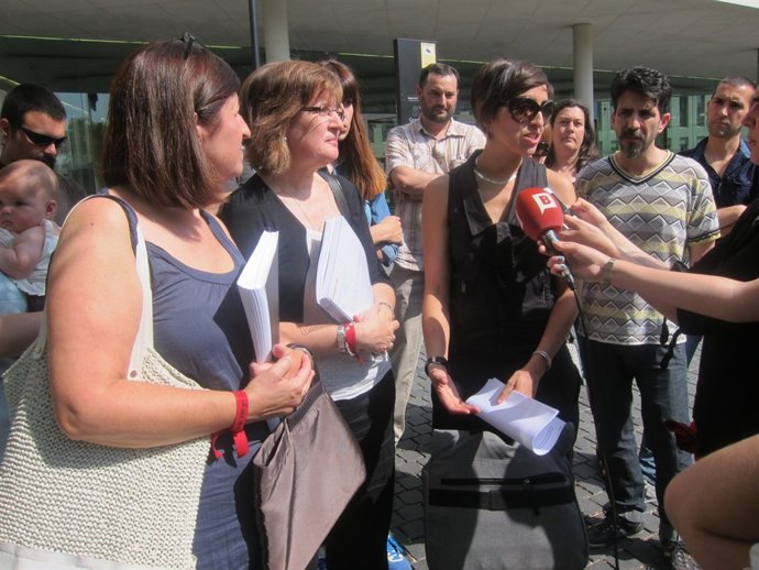 La familia del casteller detenido por Can Vies presenta firmas