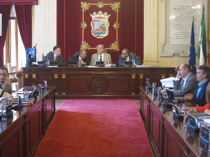 Pleno del ayuntamiento de Málaga