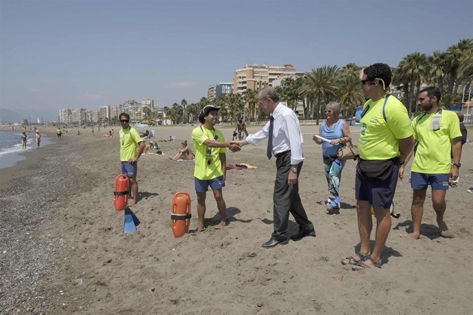Playa alcalde dispositivo playa