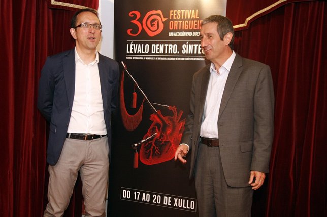 O secretario xeral de Cultura, Anxo Lorenzo, presenta en rolda de prensa a nova 