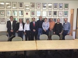 Firma del convenio de colaboración entre el IRTA y la Universidad de California