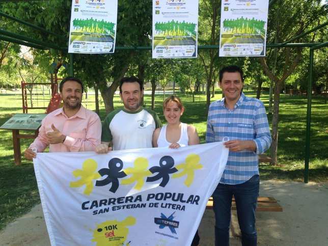 La organización de la II Carrera Popular 10 K de San Esteban de Litera.