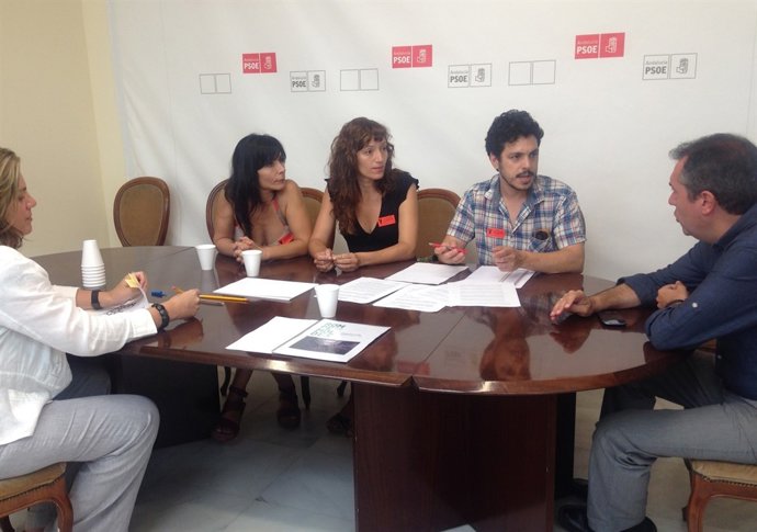 Espadas durante el encuentro