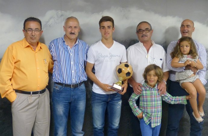 Entrega del galardón Valor Canterano