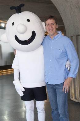 El autor de la saga 'Diario de Greg'  Jeff Kinney