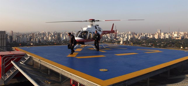 Sao Paulo es pionero en Latinoamérica en el transporte en Helicópteros como taxi
