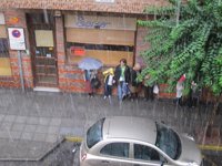 Los chubascos marcarán el lunes en gran parte de la Península