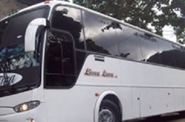 Autobús de la compañía que se accidentó en Venezuela