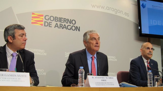 Presentación del portal de información geográfica IDEAragon