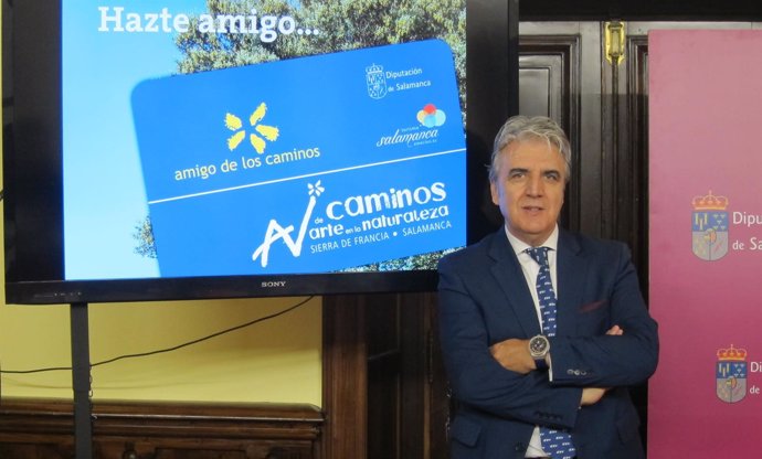 El delegado de Turismo de la Diputación de Salamanca, Antonio Gómez