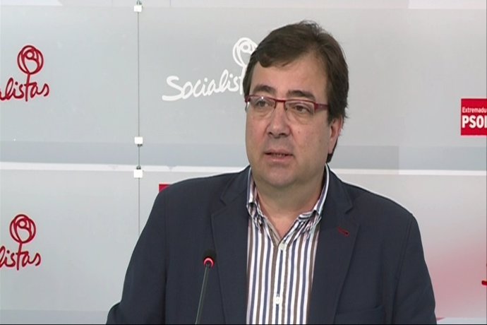 Secretario general PSOE de Extremadura, Guillermo Fernández Vara