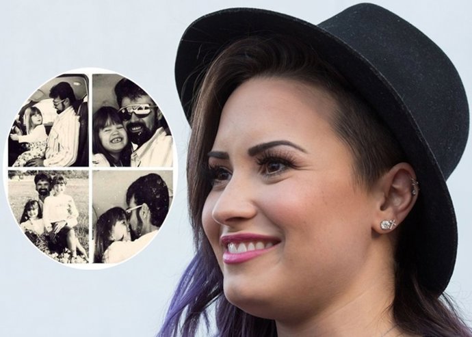 DEMI LOVATO RECUERDA LA MUERTE DE SU PADRE 