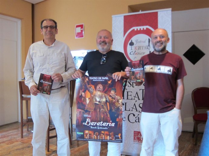 Presentación De 'Barataria, Sancho Gobernador' Que Se Puede Ver En Cáceres