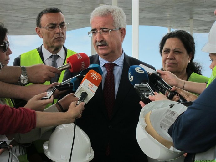 El consejero de Presidencia, Manuel Jiménez Barrios. 