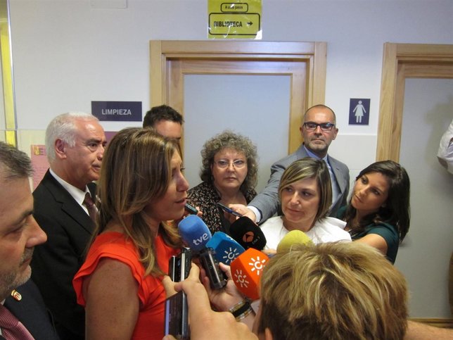 La presidenta de la Junta, Susana Díaz