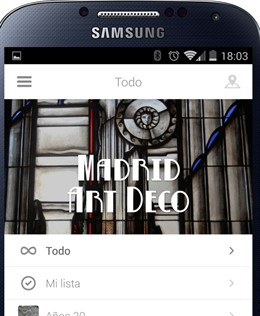 Aplicación Madrid Art Deco