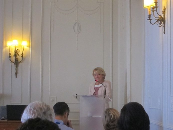 Esperanza Aguirre en la UIMP