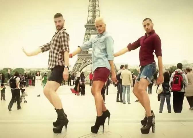 Yanis Marshall y sus chicos revolucionan la red con sus bailes en tacones