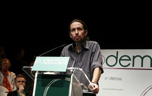 PABLO IGLESIAS, LÍDER DE PODEMOS