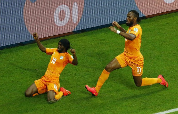 Costa Marfil Gervinho Drogba Japón Mundial