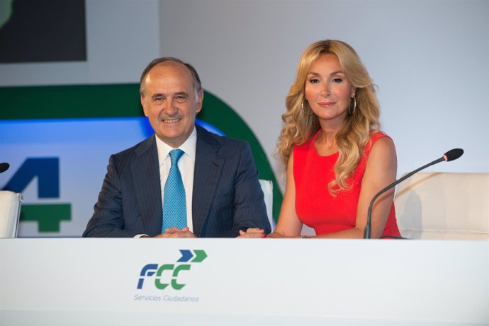 Juan Béjar y Esther Alcocer Koplowitz, consejero delegado y presidenta de FCC