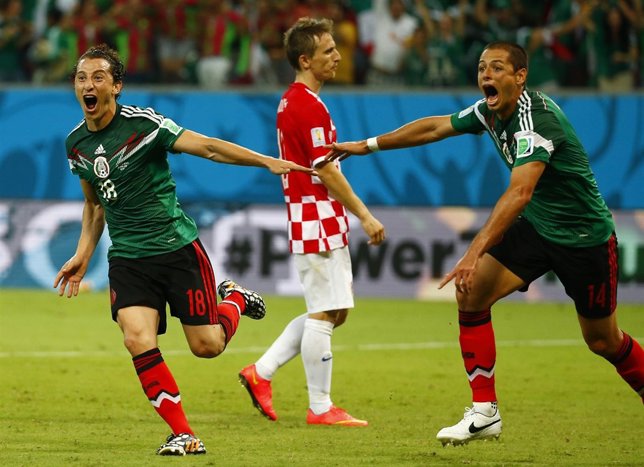 México Guardado Chicharito Hernández Modric Croacia