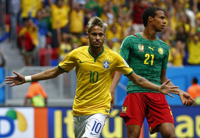 Brasil Neymar Camerún Mundial