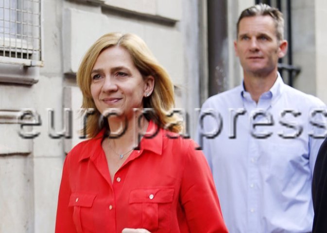 Cristina de Borbón e Iñaqui Undargarín