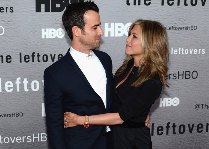 Justin Theroux y Jennifer Aniston
