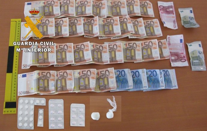 Droga incautada en Magaluf