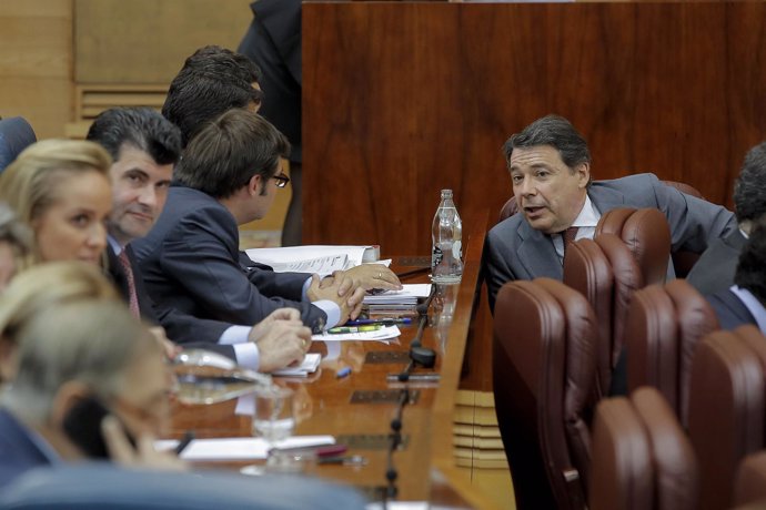 Ignacio González en la Asamblea